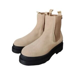 Scotch & Soda Suede Chelsea Boots – Size 39 | New in Box